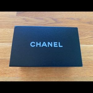 Authentic CHANEL Black White Gift Empty Sunglass Box 7”×4”×3”